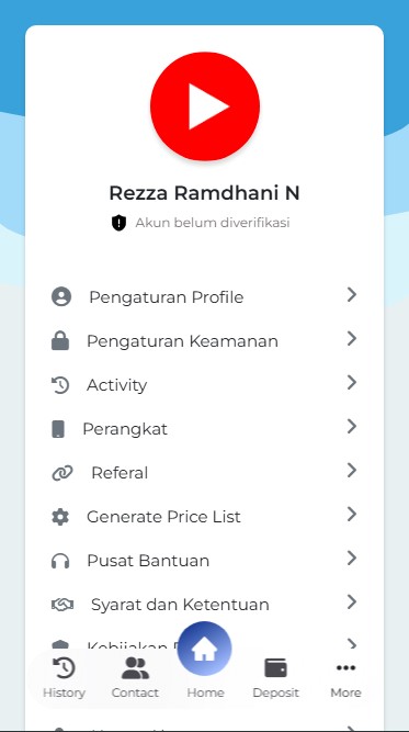 User profile